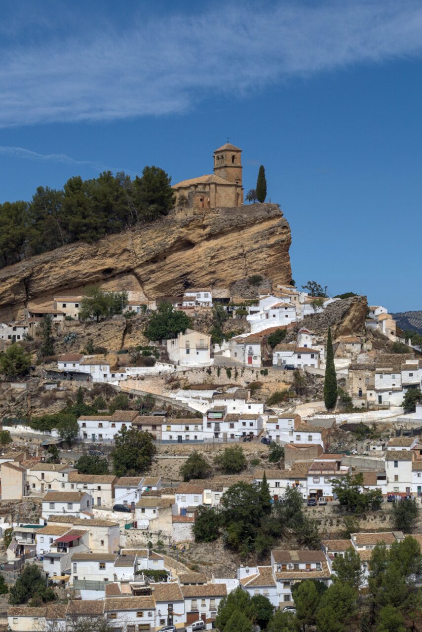 Vista de un municipio rural de la provincia de Granada